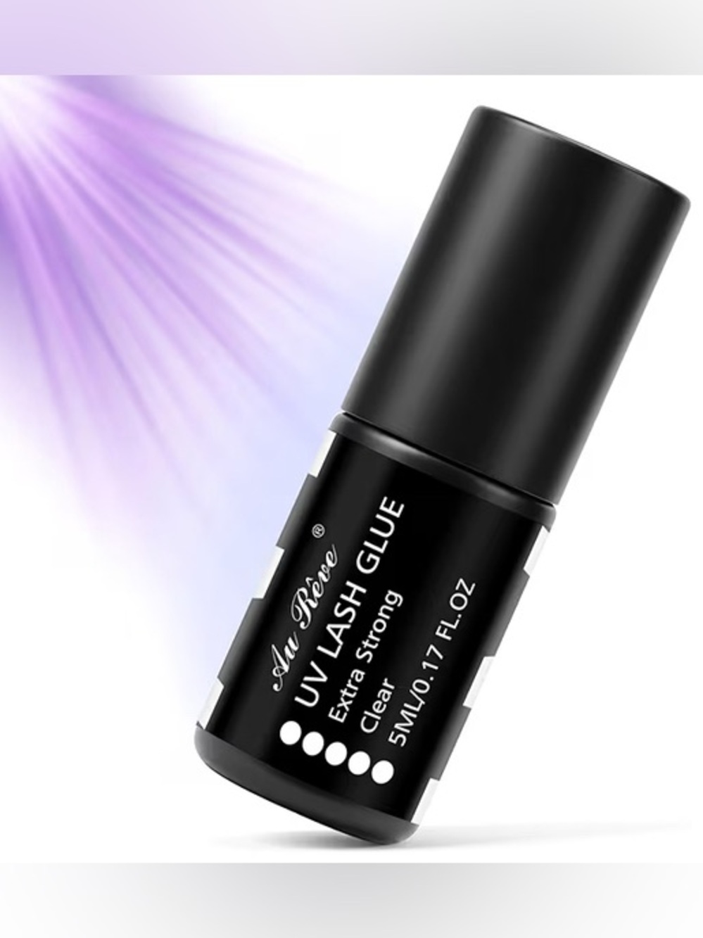 NEW Professional UV Lash Glue For Lash Extensions - Dries Fast + Long Lasting